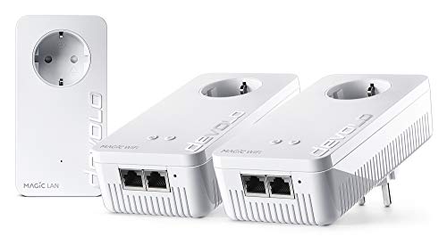 devolo Magic 2 Wifi AC Multiroom Kit: Ideal für Home Office und Streaming, Weltweit schnellstes Powerline-Multiroomkit für zuverlässiges WLAN ac einfach via Stromleitung, bis 2400 Mbit/s